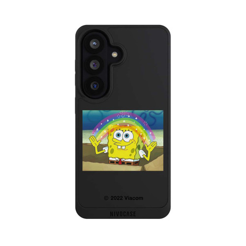 Samsung Galaxy S26 NIVOpure Spongebob - Rainbow Meme transparent