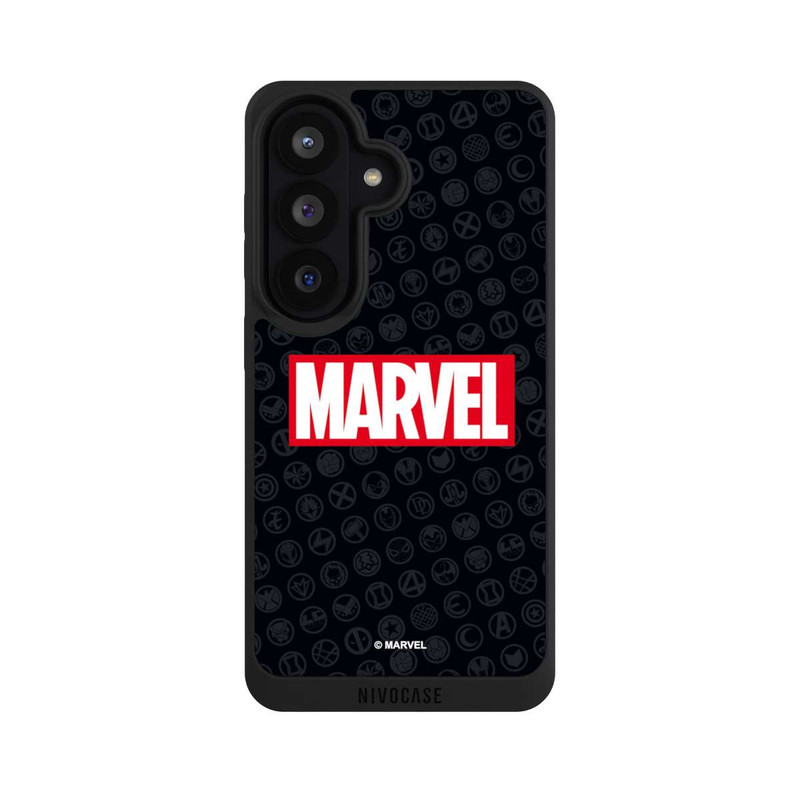 Galaxy S26 NIVOpure Marvel Logo Black Red 