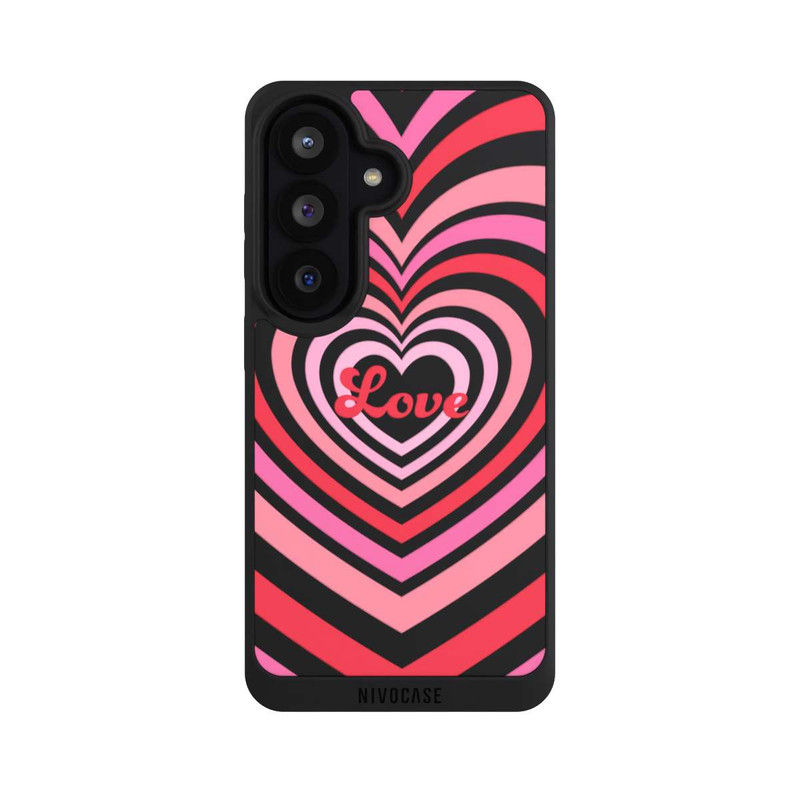 Galaxy S26 NIVOpure Amour, nuances rouges