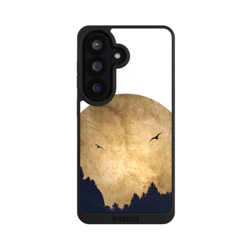 Samsung Galaxy S26 NIVOpure Deux oiseaux et la lune