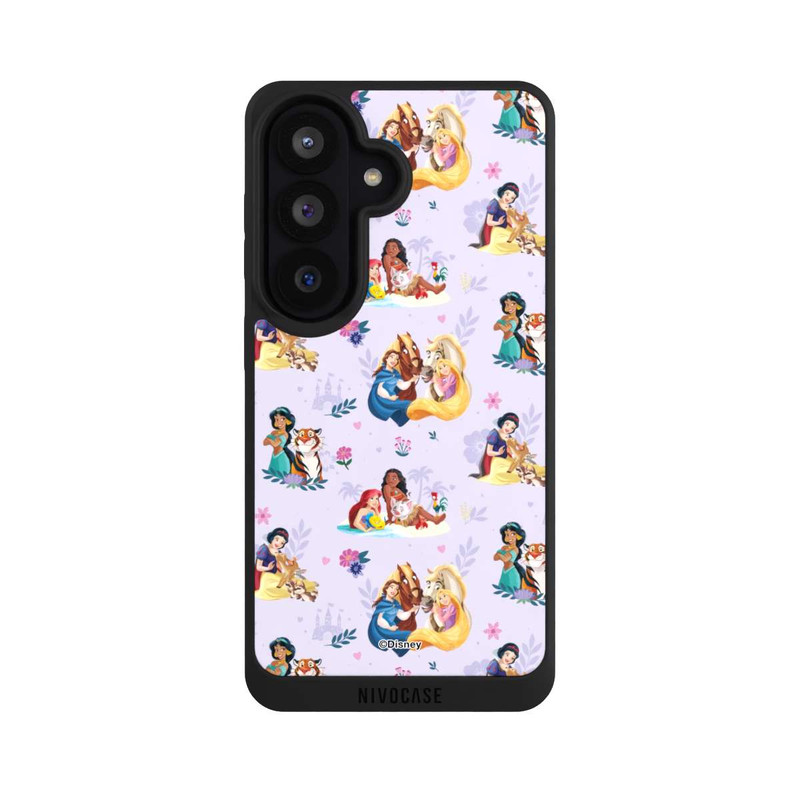 Galaxy S26 NIVOpure Princess Floral Pattern Purple