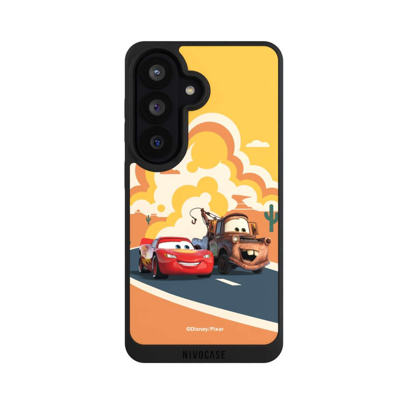 Galaxy S26 NIVOpure Disney Cars Lightning McQueen Und Hook on the Road
