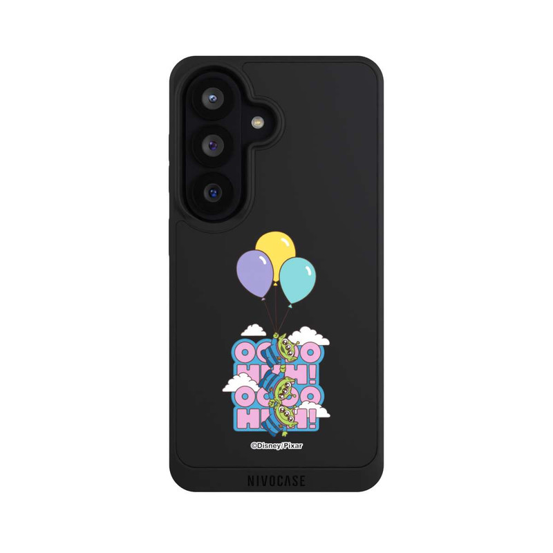 Galaxy S26 NIVOpure Toy Story Aliens Balloons OOOOHHH Transparent
