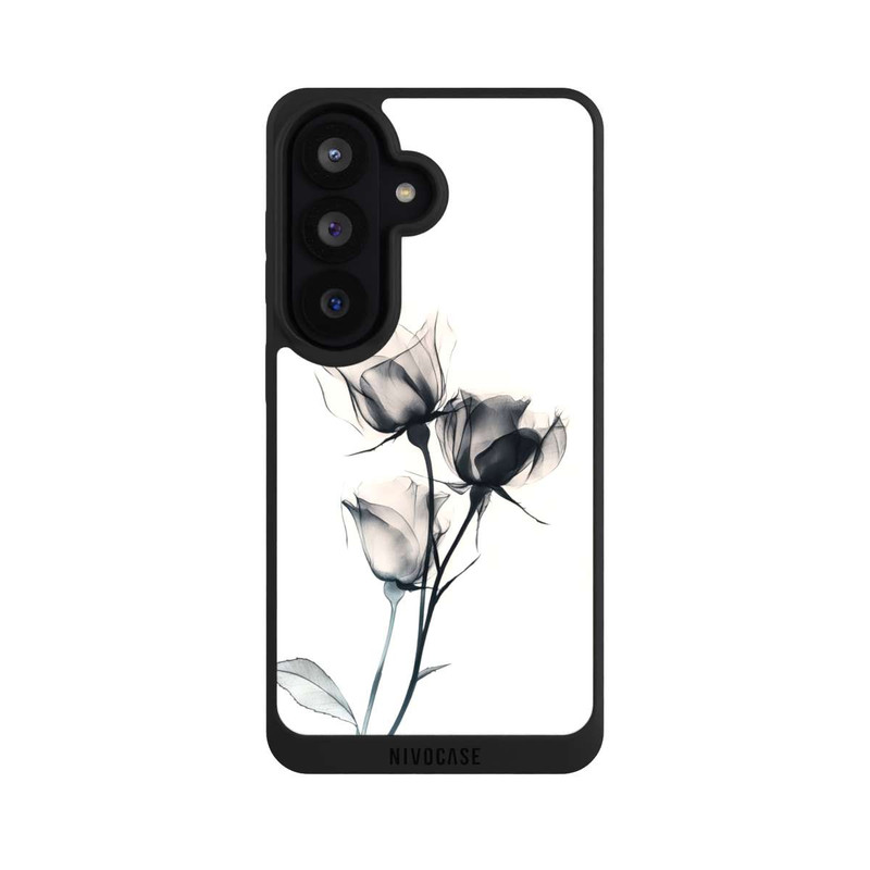 Galaxy S26 NIVOpure Fleur noire