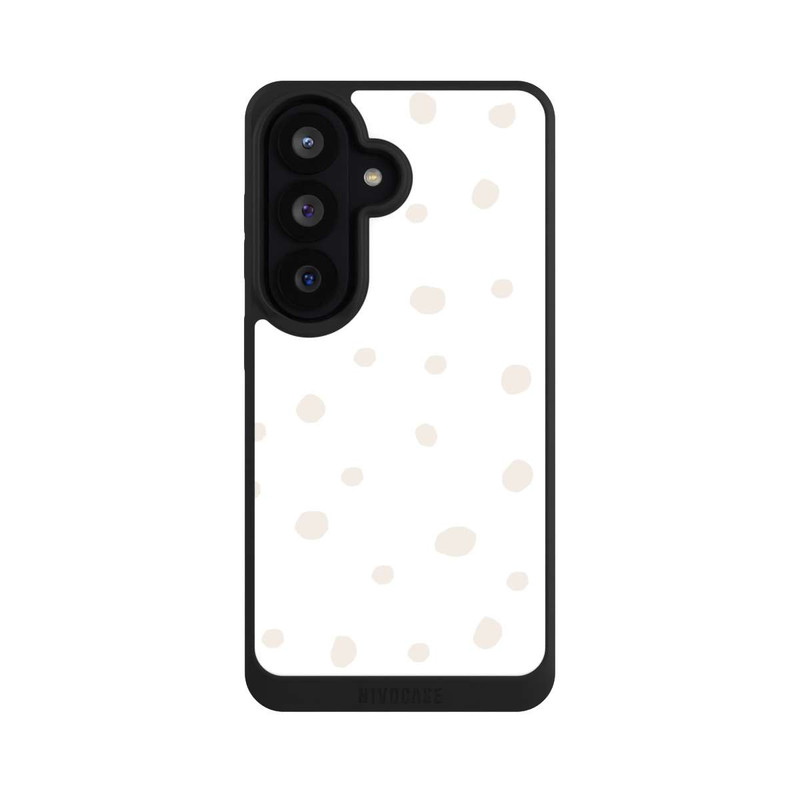 Galaxy S26 NIVOpure Motif à Pois Blanc Marron
