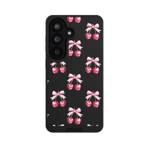 Samsung Galaxy S26 NIVOpure Cherry Bow Pattern Transparent with AI
