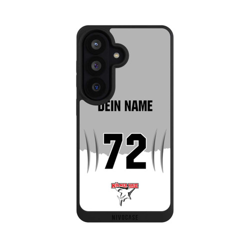Samsung Galaxy S26 NIVOpure Kölner Haie Trikotmotiv Personalisierbar