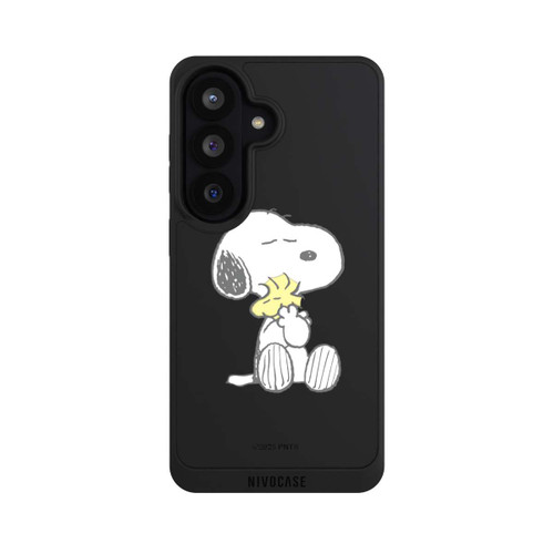 Samsung Galaxy S26 NIVOpure Transparent Snoopy And Woodstock Cuddling 