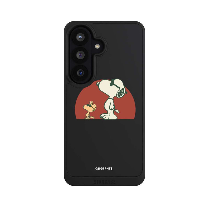 Galaxy S26 NIVOpure Snoopy Woodstock Far Out transparent