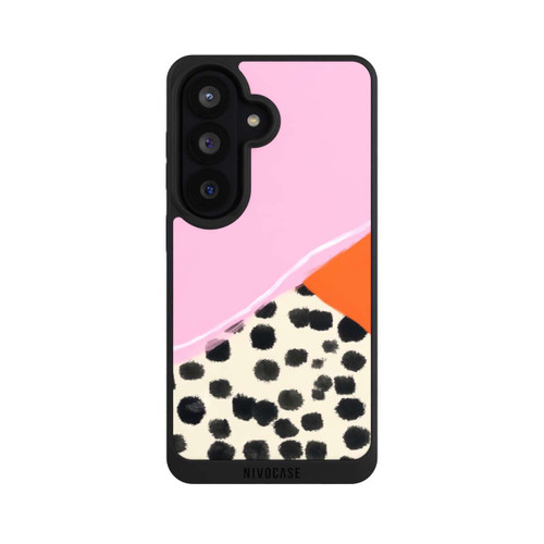 Samsung Galaxy S26 NIVOpure Rosa und Orange Gepunkteter Hintergrund