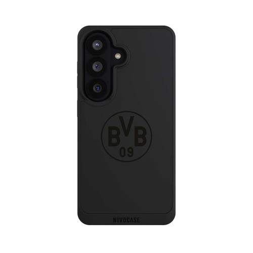 Samsung Galaxy S26 NIVOpure BVB Logo Schwarz Transparent