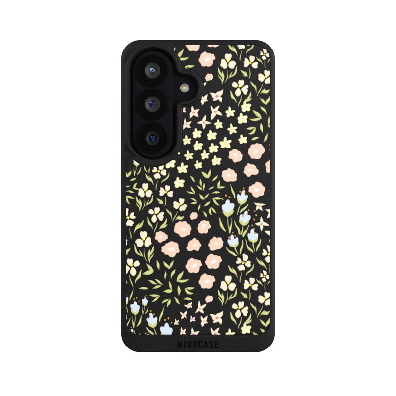 Galaxy S26 NIVOpure Summer Flowers Pattern Pastel Colors Transparent
