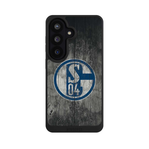 Samsung Galaxy S26 NIVOpure Schalke 04 Holz Look