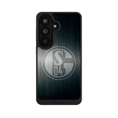 Samsung Galaxy S26 NIVOpure Schalke 04 Metall Look