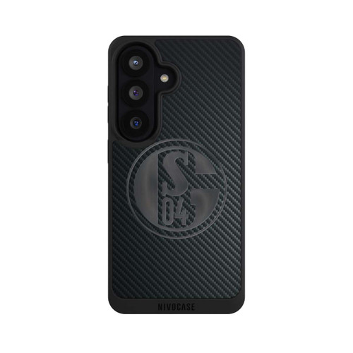 Samsung Galaxy S26 NIVOpure Schalke 04 Carbon Look
