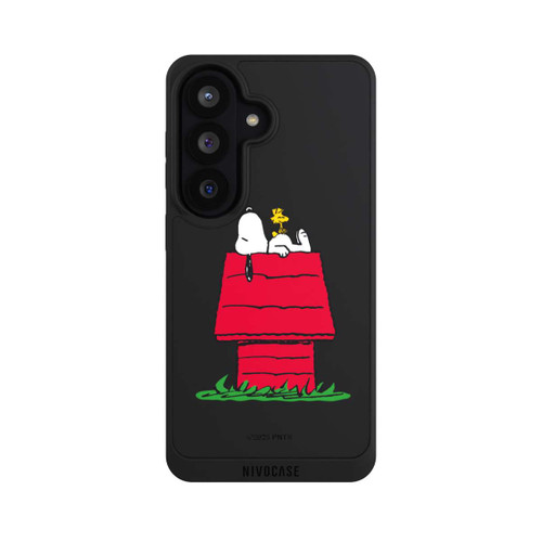 Samsung Galaxy S26 NIVOpure Transparent Snoopy and Woodstock Classic