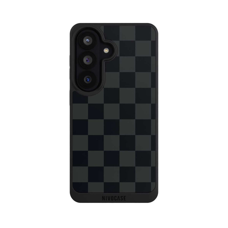 Galaxy S26 NIVOpure motif en damier noir
