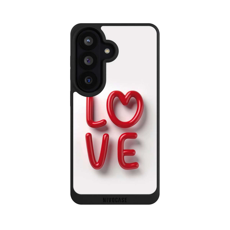Galaxy S26 NIVOpure Love Statement Red with AI
