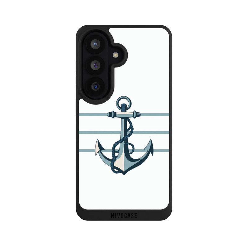 Galaxy S26 NIVOpure Anchor Line White with AI