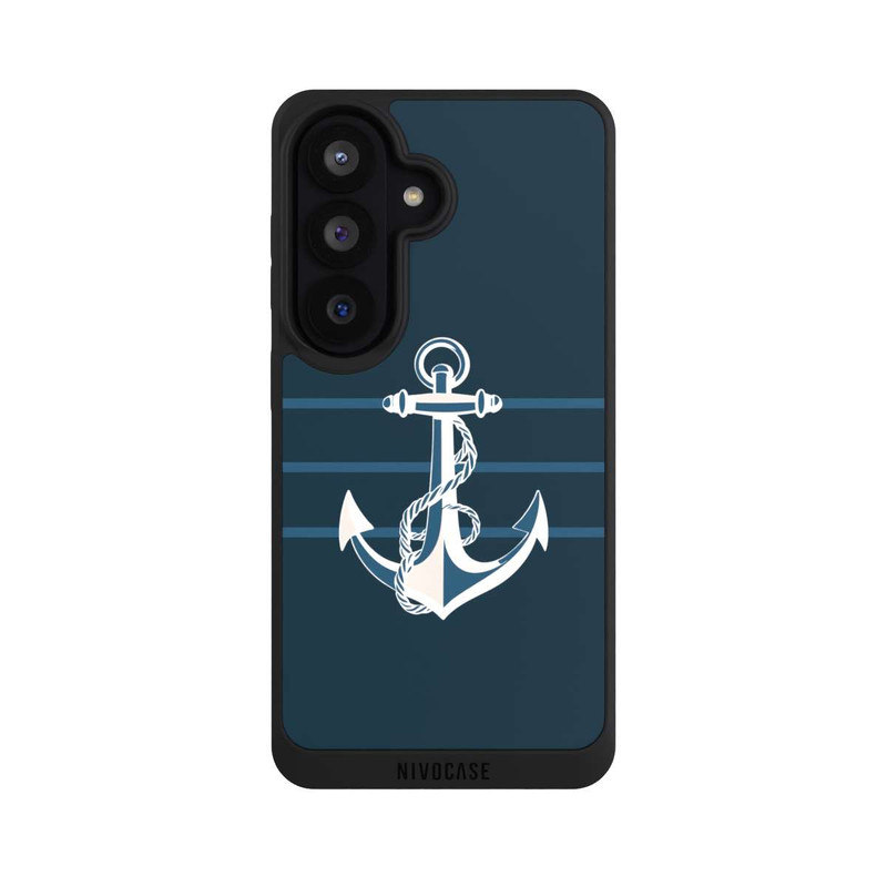 Galaxy S26 NIVOpure Anchor Line Blue with AI