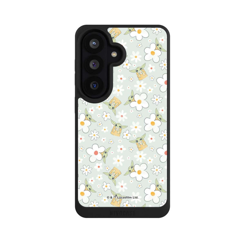 Galaxy S26 NIVOpure Baby Yoda Blumen Muster