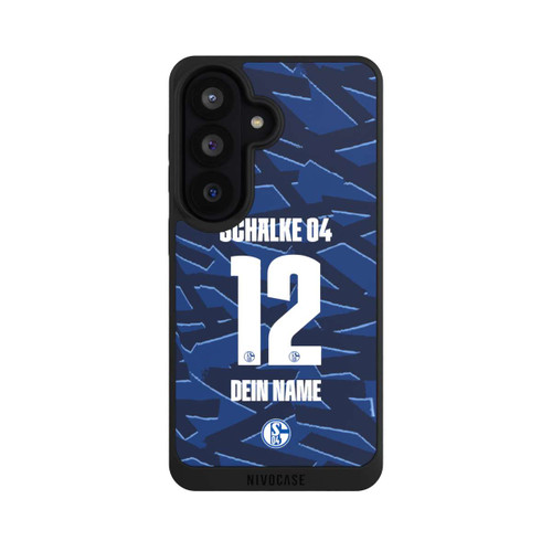 Samsung Galaxy S26 NIVOpure Schalke 04 Trikot Personalisierbar 25-26