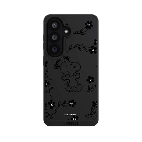Samsung Galaxy S26 NIVOpure Snoopy und Flowers Transparent