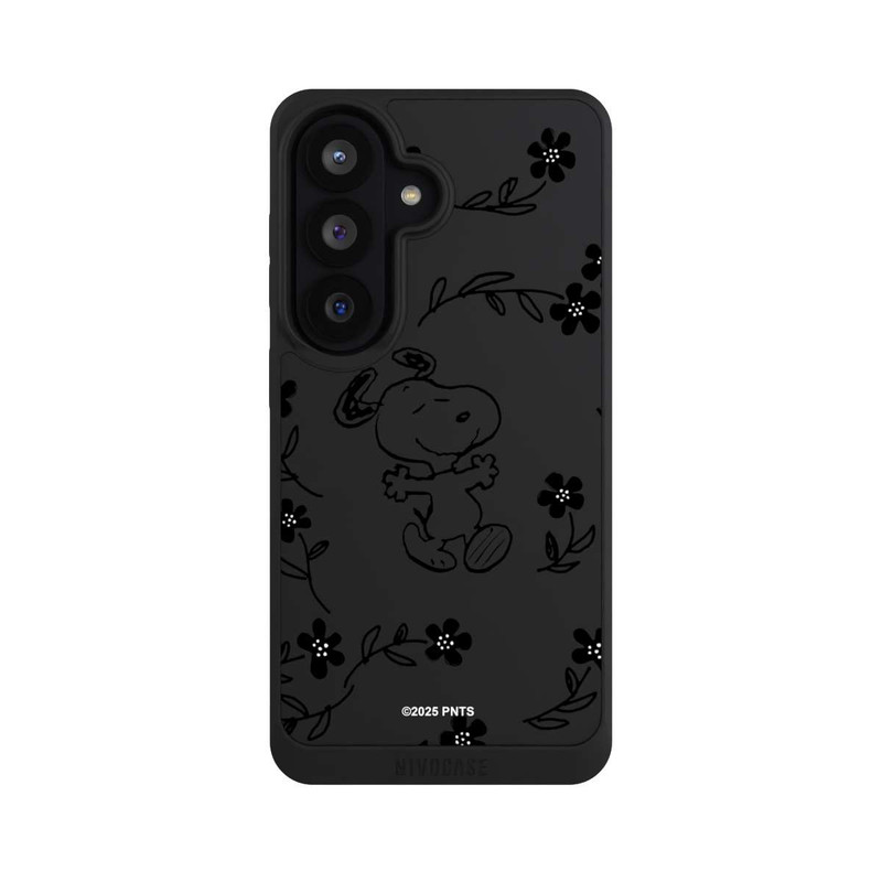 Galaxy S26 NIVOpure Snoopy und Flowers Transparent