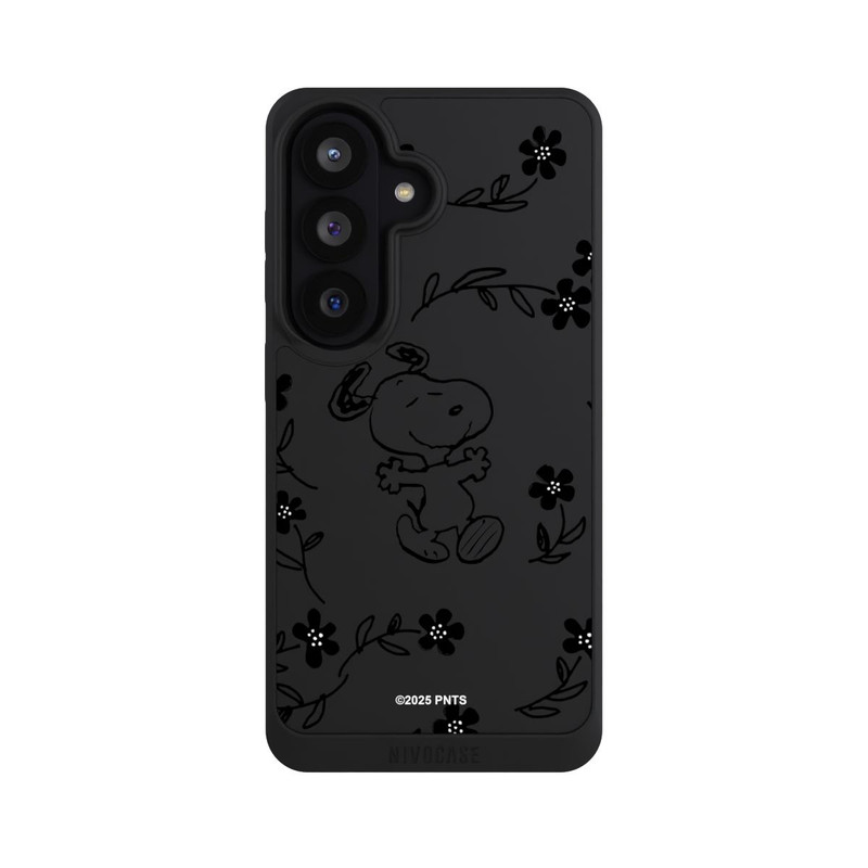 Galaxy S26 NIVOpure Snoopy und Flowers Transparent