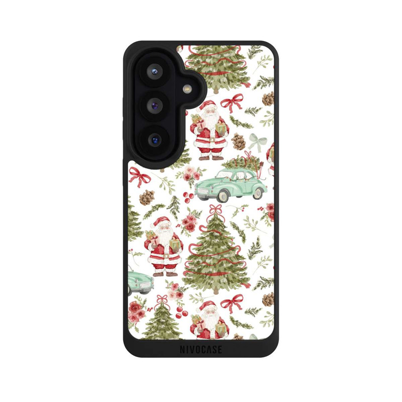 Galaxy S26 NIVOpure Weihnachtsfreude Vintage Muster 