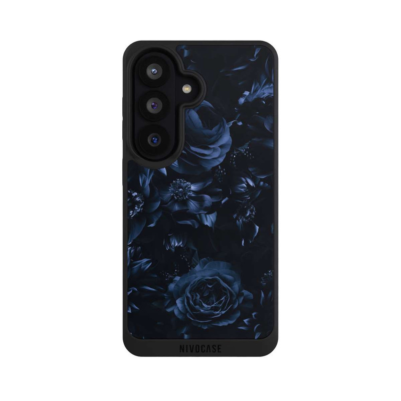 Galaxy S26 NIVOpure Shadow Flowers Blue