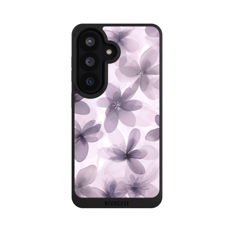 Galaxy S26 NIVOpure Fliederfarbenes Blumenmuster mit KI