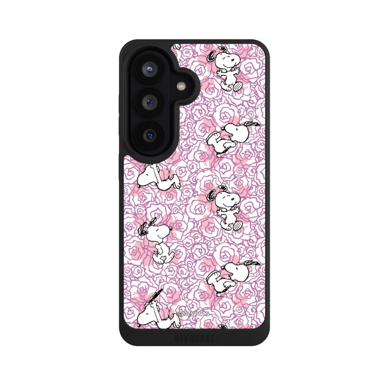 Galaxy S26 NIVOpure Peanuts Pink Roses Pattern