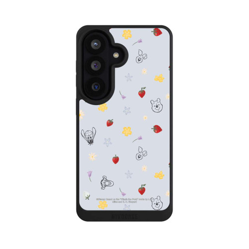 Samsung Galaxy S26 NIVOpure Winnie Puuh und Freunde Erdbeer Muster Blau