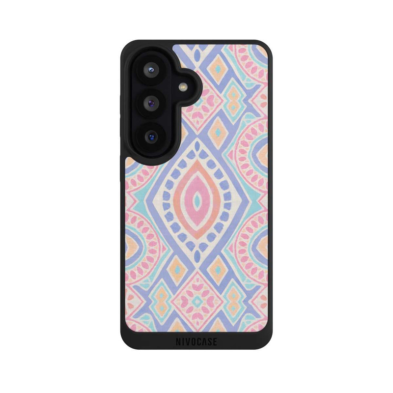 Galaxy S26 NIVOpure Boho Geometric Mosaic Intricate Tribal Design