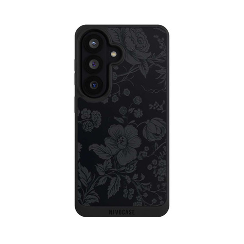 Samsung Galaxy S26 NIVOpure Dunkle Blumen Vintageoptik