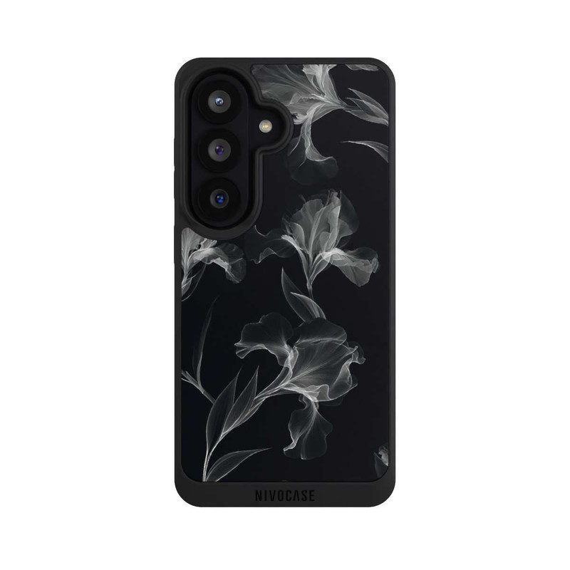 Galaxy S26 NIVOpure Black and White Photocopy x Ray of Flowers