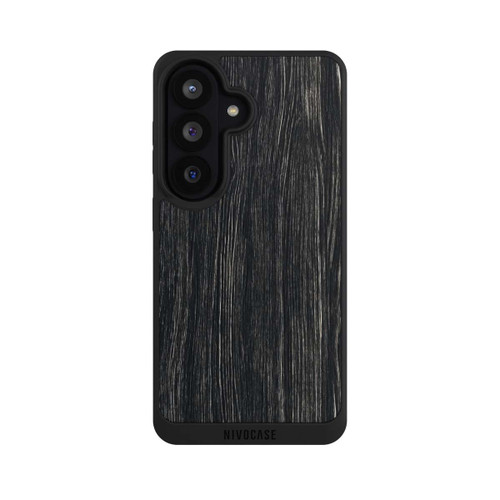 Samsung Galaxy S26 NIVOpure Dunkle Holzstruktur