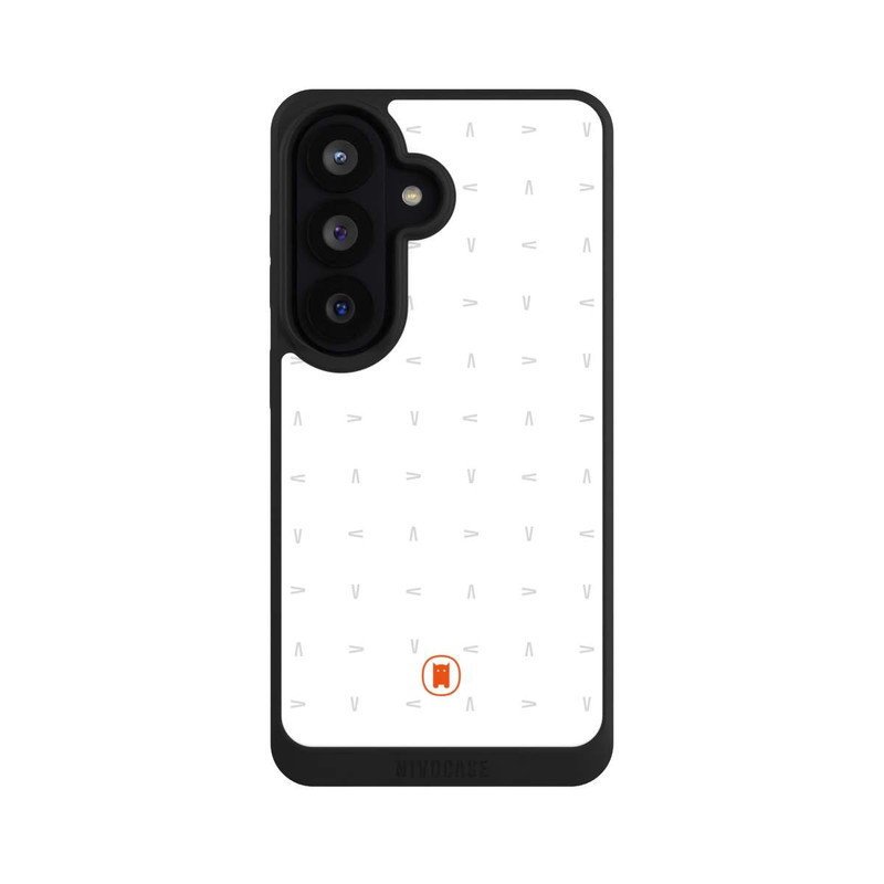 Galaxy S26 NIVOpure Nivocase Pattern White Grey