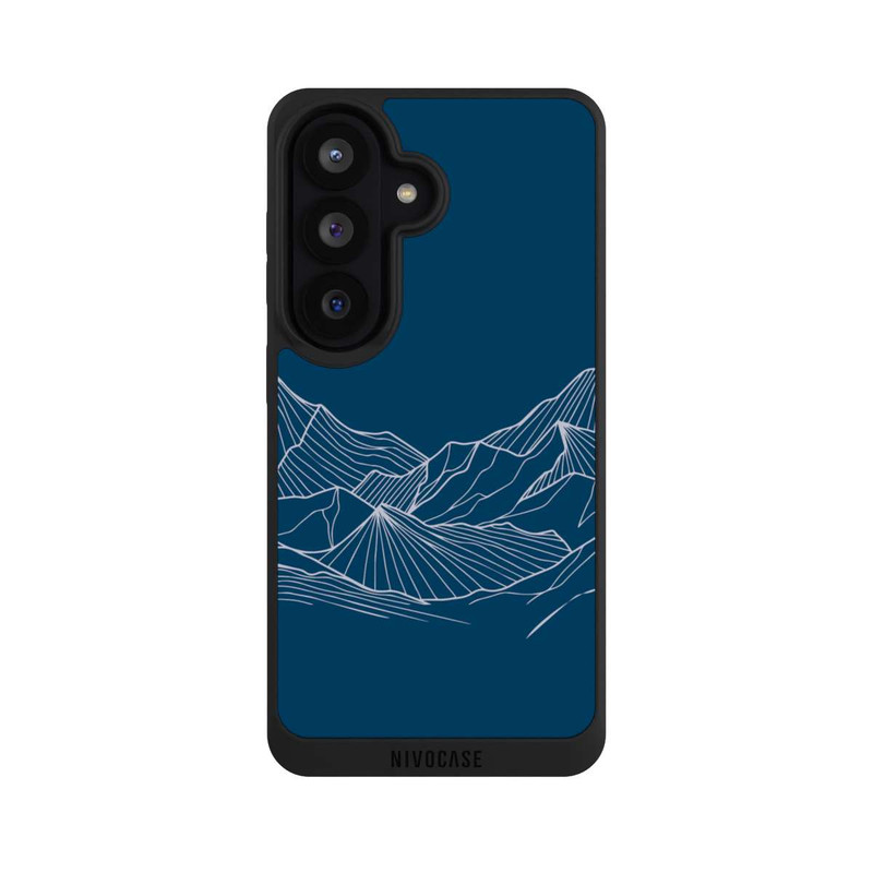 Galaxy S26 NIVOpure Blue Mountain Contour Lines