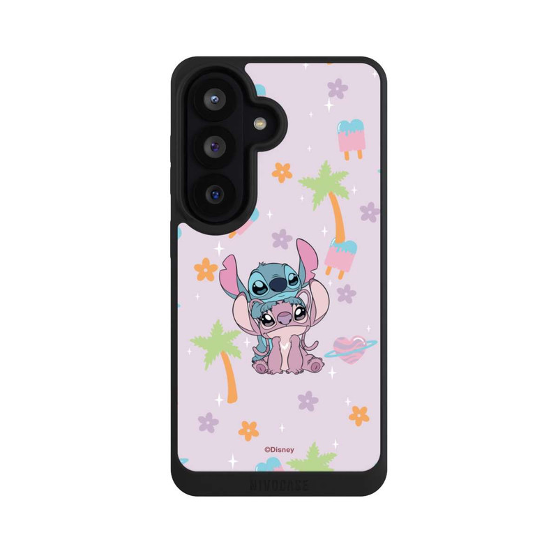Galaxy S26 NIVOpure Stitch and Angel Cute Couple