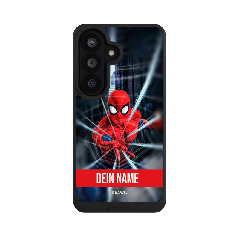 Galaxy S26 NIVOpure Spiderman Webs in Action customisable