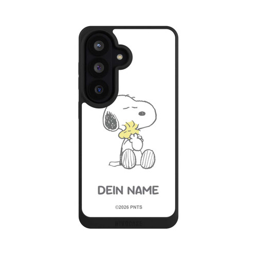 Samsung Galaxy S26 NIVOpure Snoopy And Woodstock Cuddling Personalisierbar