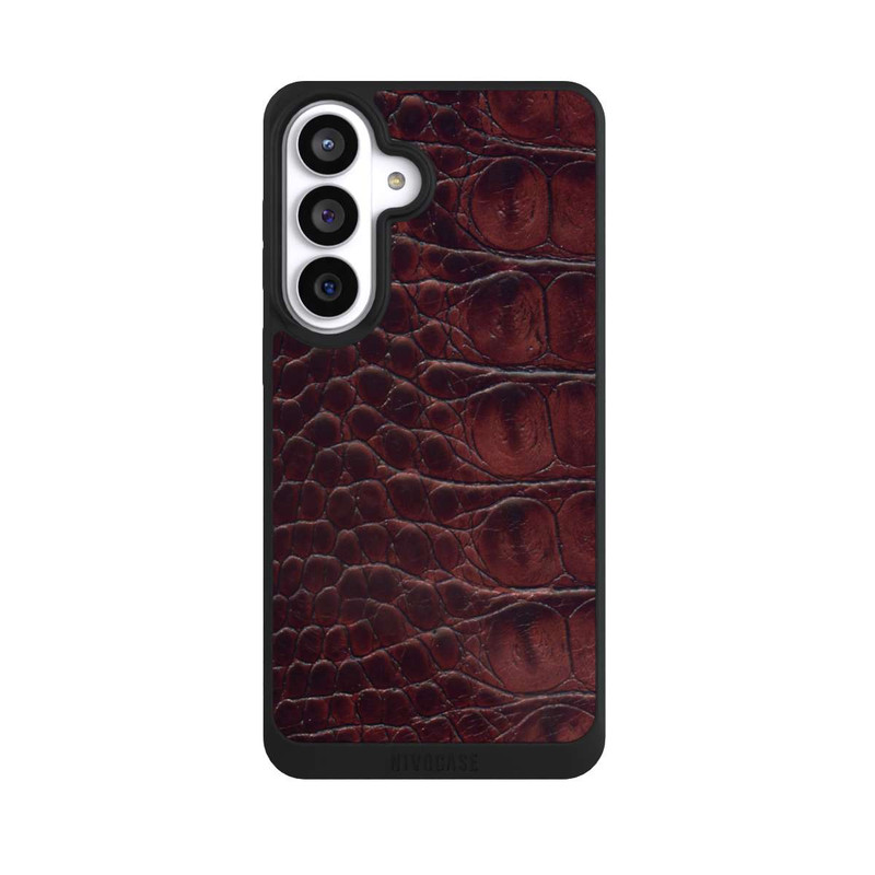 Galaxy S26+ NIVOpure Cuir de Crocodile
