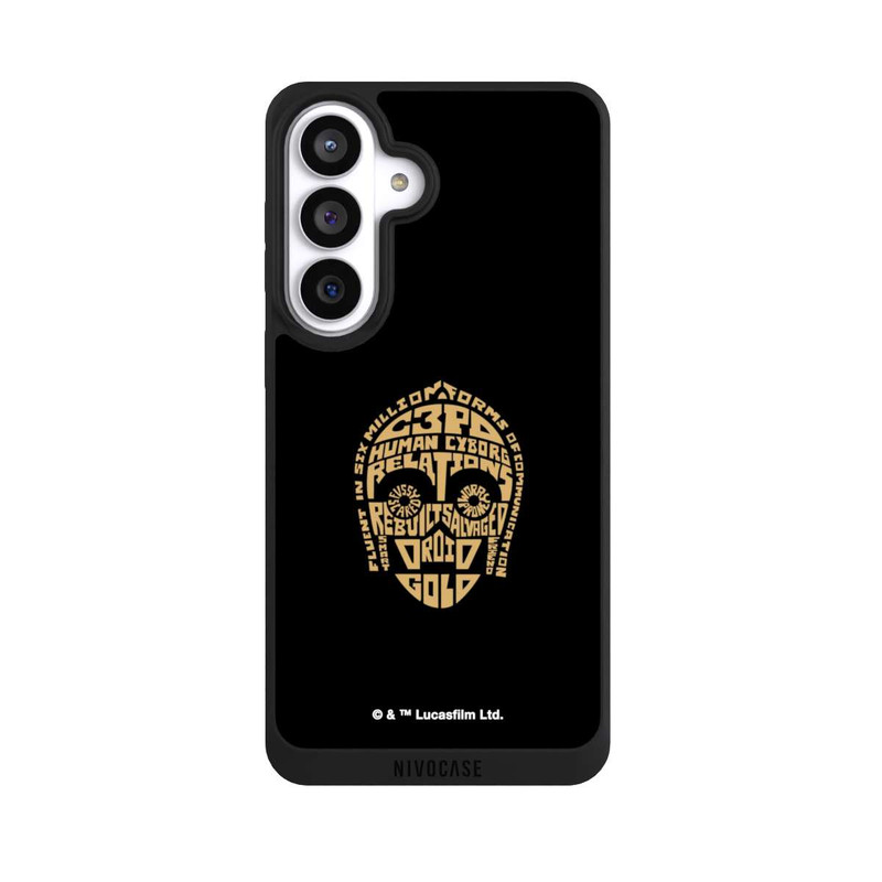 Galaxy S26+ NIVOpure C3PO Typo Grafisch