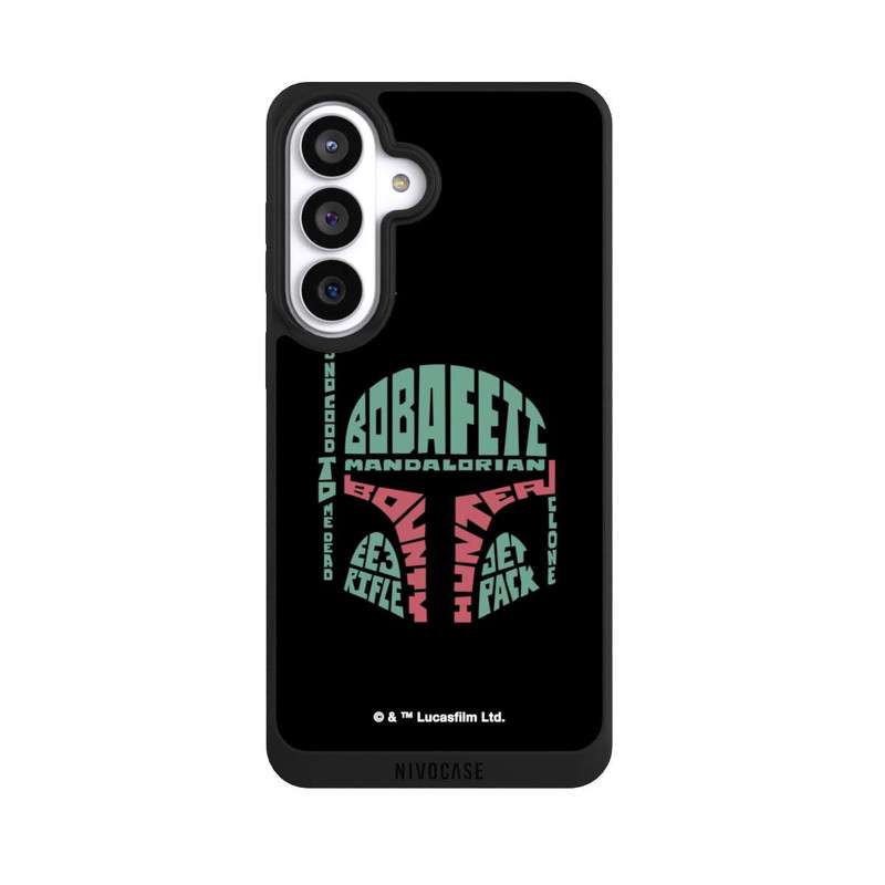 Galaxy S26+ NIVOpure Boba Fett Typo Grafisch