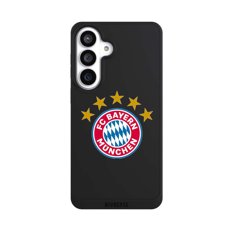 Galaxy S26+ NIVOpure Logo FCB avec Étoiles - sans Fond