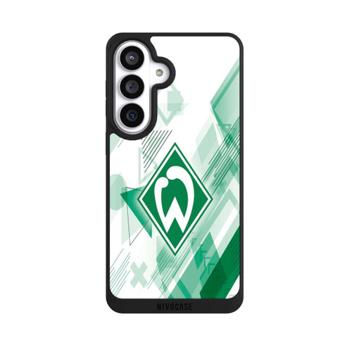 Samsung Galaxy S26+ NIVOpure Weiße Grafikelemente - Werder Bremen