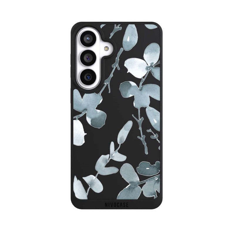Galaxy S26+ NIVOpure Eucalyptus pattern transparent