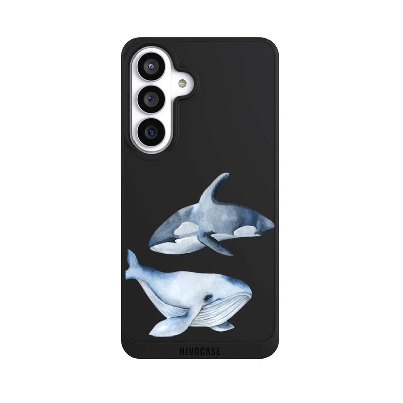 Galaxy S26+ NIVOpure Baleines transparentes